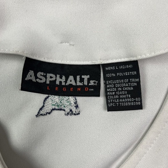 Starter All Star Asphalt Legends Los Angeles Jersey Baseball 27 Size Large 42/44 - Picture 7 of 11